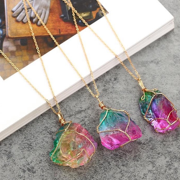 Natural Stone Necklace ♥️ - Picture 5 of 8